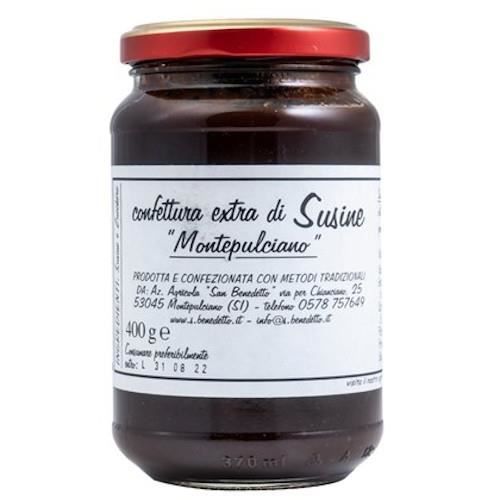 Confiture de prunes de San Benedetto 1 pot 400 grammes - Produit artisanal italien