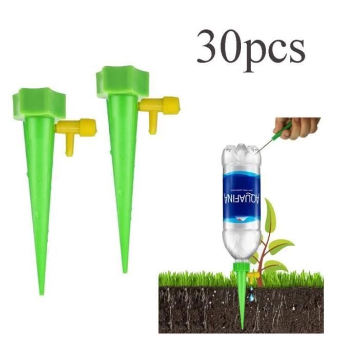 30pcs Irrigation Goutte à Goutte Kit, Réglable Irrigation de Plante Automatique Plantes Irrigation Système pour Jardin intérieur