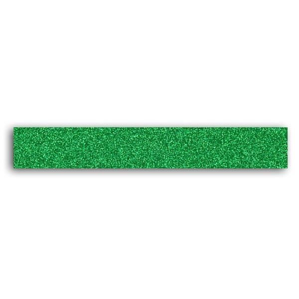 OH ! GLITTER Rouleau de Glitter Tape 1,5 cm x 2 m - VERT SAPIN