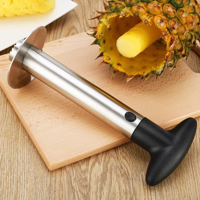 Easy-Kitchen Tool Acier inoxydable Ananas Fruit Corer Trancheuse Cutter Éplucheur Nouveau