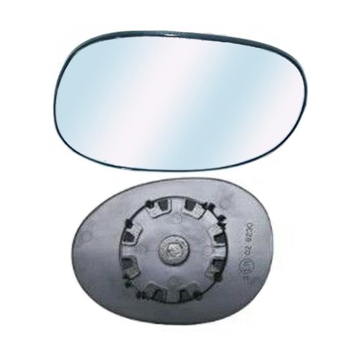 Miroir Glace Dégivrant Rétroviseur droit pour CITROEN C2 de 2003 à 2007