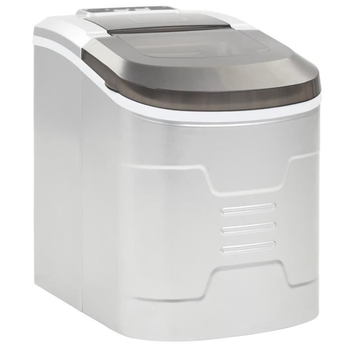 Machine à Glaçons Machine pour Glace Réservoir 2,4L,12-15 kg-24H , pour Maison,Bureau,Café -RAI