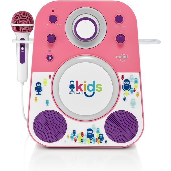 Singing Machine SMK250PP - Sing-Along System- The Mood Violet/rose