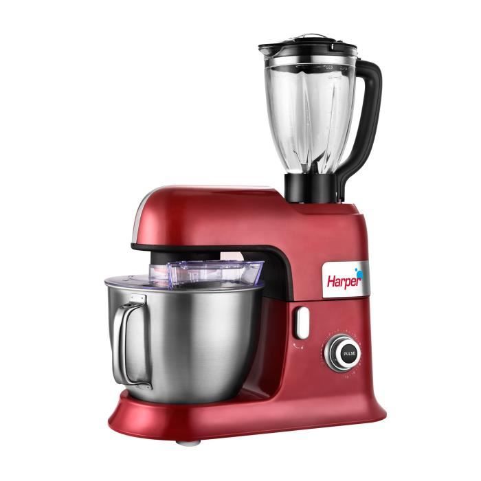 HARPER EK1 Robot pâtissier Expert XXL - Rouge