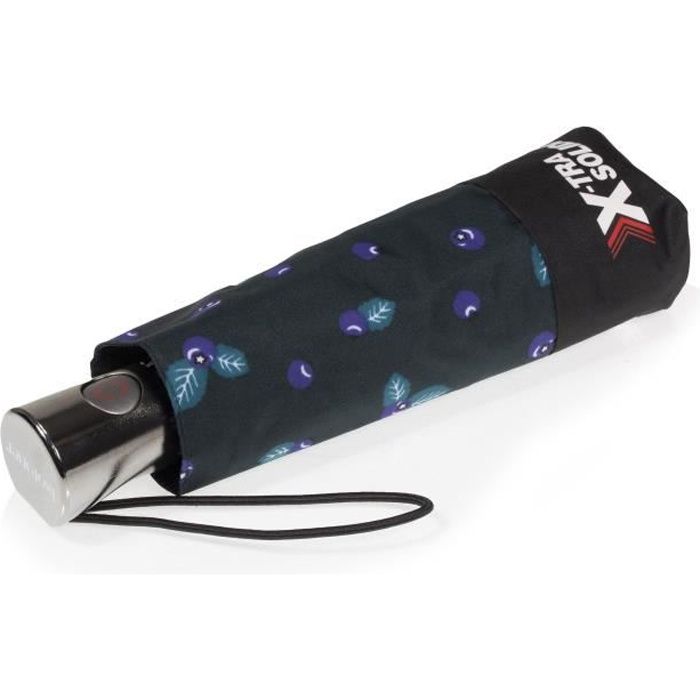 Isotoner Parapluie x-tra solide automatique cassis femme