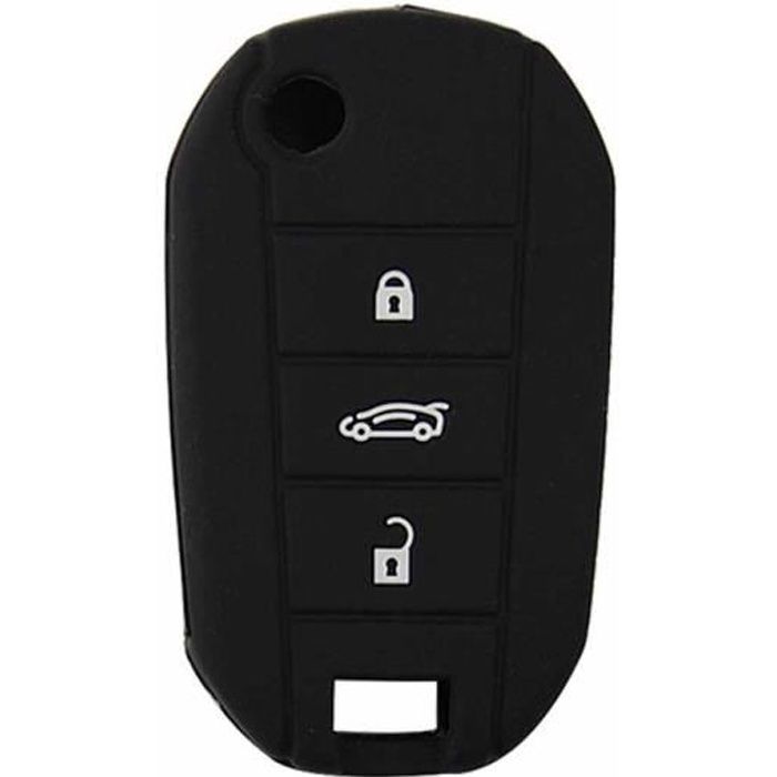 Coque de Silicone Cover clé pour télécommande Peugeot 208 301 308 408 508 2008 3008 5008 Citroen Cactus C3 C5 C6 C8 C4L DS3 1243
