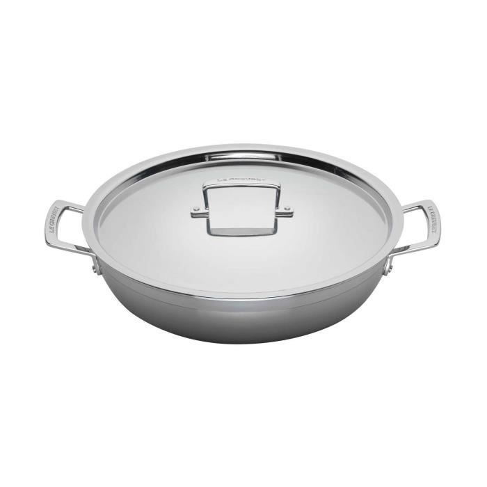 Le Creuset Sauteuse provençale avec couvercle Triplis, 24cm