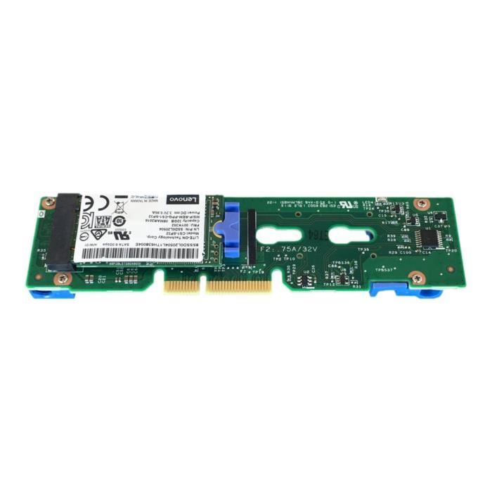 LENOVO Contrôleur de stockage ThinkSystem M.2 Enablement Kit - M.2 - SATA 6Gb/s - 6 Gbit / s