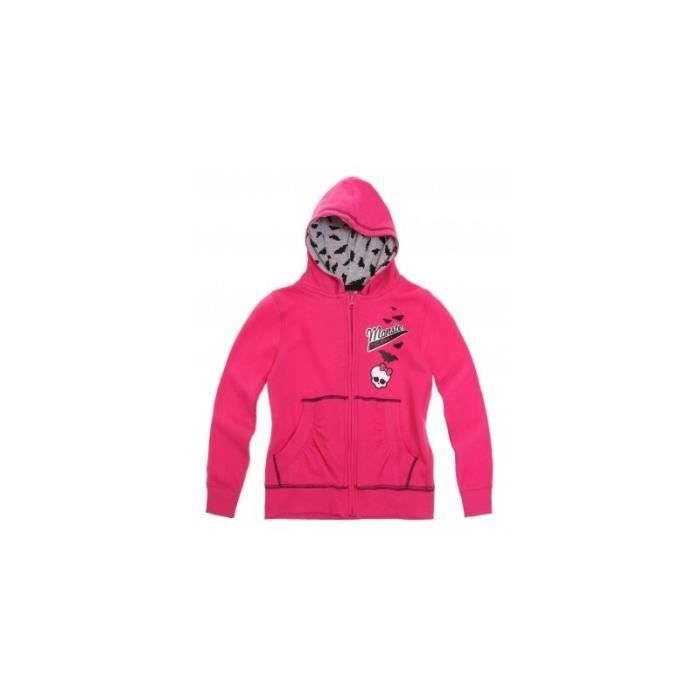 Sweat Gilet Monster High rose