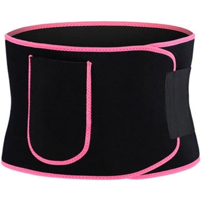 Ceintures De Sudation Femme Homme Soutien Lombaire Serre Taille Corset Minceur Ventre Plat Ceinture Abdominale Avec Poche