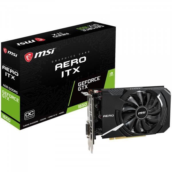 Carte Graphique MSI GEFORCE GTX 1630 AERO ITX 4G OC