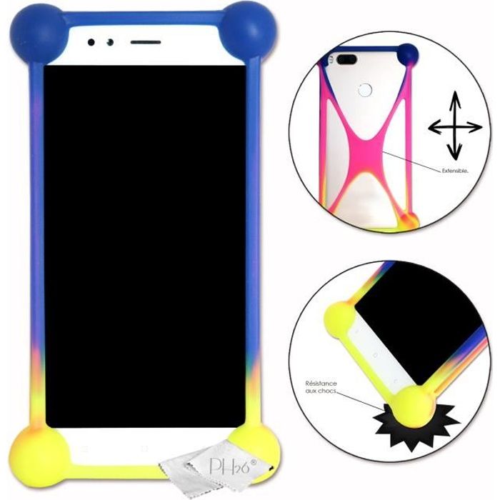 Coque Bumper antichoc pour Samsung Galaxy M13 Super Silicon Bumper de qualité pour Samsung Galaxy M13 - MULTICOULEUR
