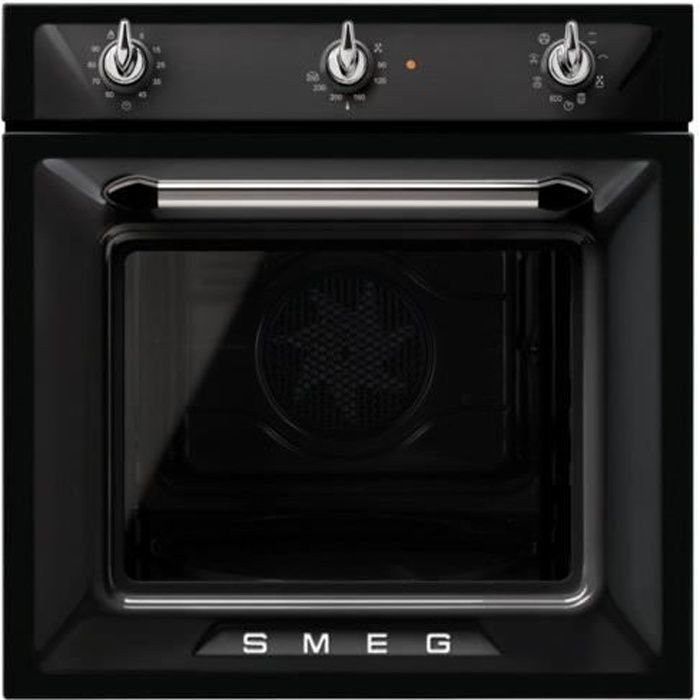 Smeg Victoria SF6905N1 Four intégrable niche largeur : 55.4 cm profondeur : 56 cm hauteur : 58.3 cm avec système auto-nettoyant…