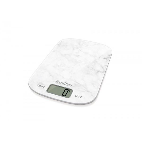 TERRAILLON Balance de cuisine 6Kg/1g Home Marbre