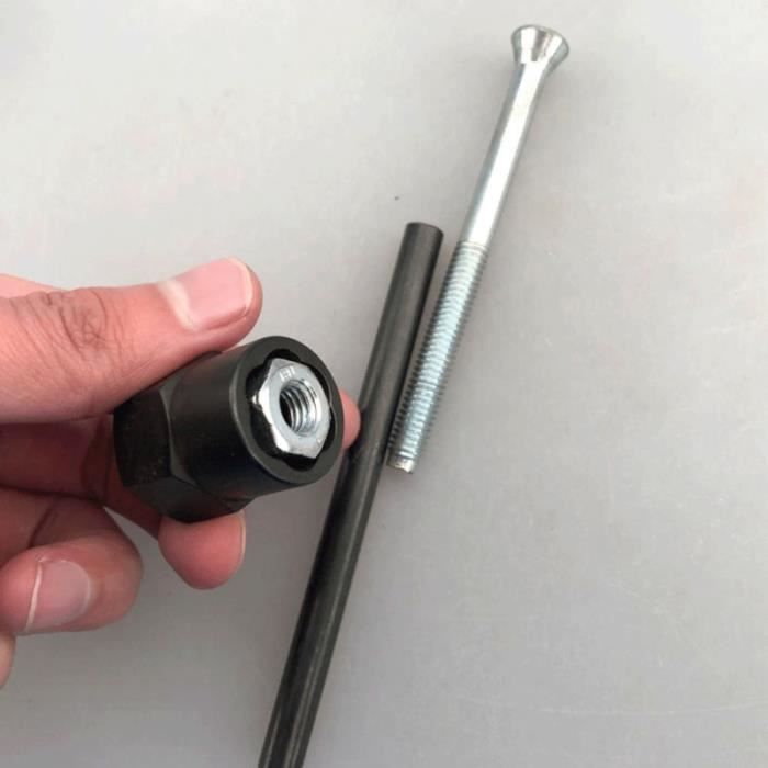 11 pièces extracteur d'écrou durable métal cassé dissolvant de boulons pour écrou endommagé COFFRET OUTILLAGE