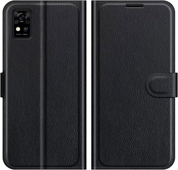 Housse Universelle Taille M Pour ZTE Blade 3 / Blade Rugged - Étui Slim En Cuir écologique Avec Passant