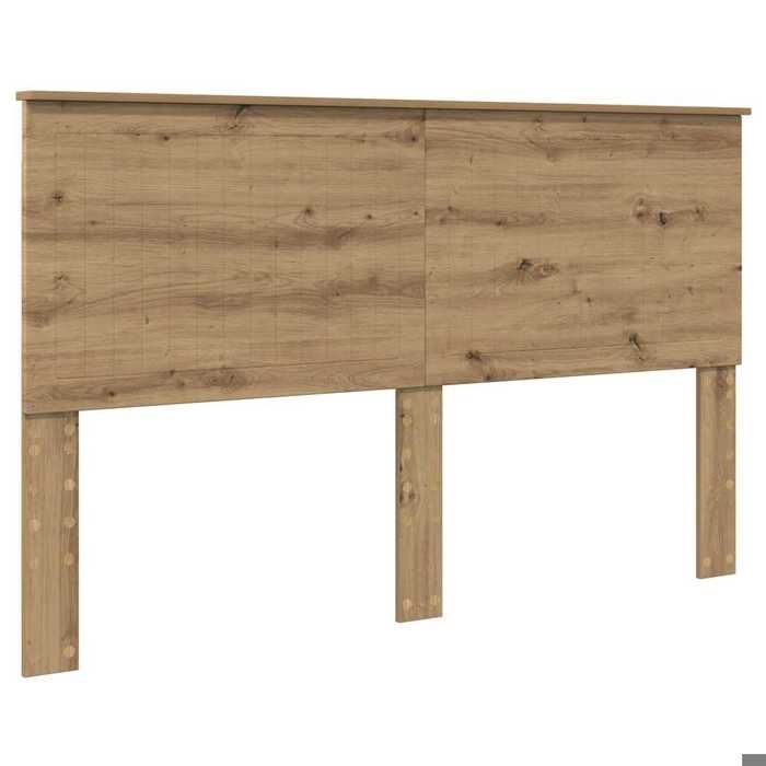 [9394353]Tête de lit - Étagère de rangement pour chambre à coucher - Chêne artisanal 160 cm Bois dingénierie Poids:16.62 Kg