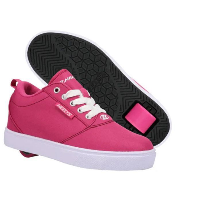 HEELYS Chaussures à roulettes Heelys - HEELYS - Pro 20 (HE00026651) - Very Berry/White - Multicolore - Tige en canvas