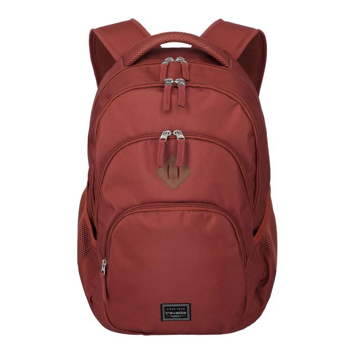 travelite Sac à dos de loisirs terracotta pour femme et homme - Basic Melange Backpack Canyon 335860