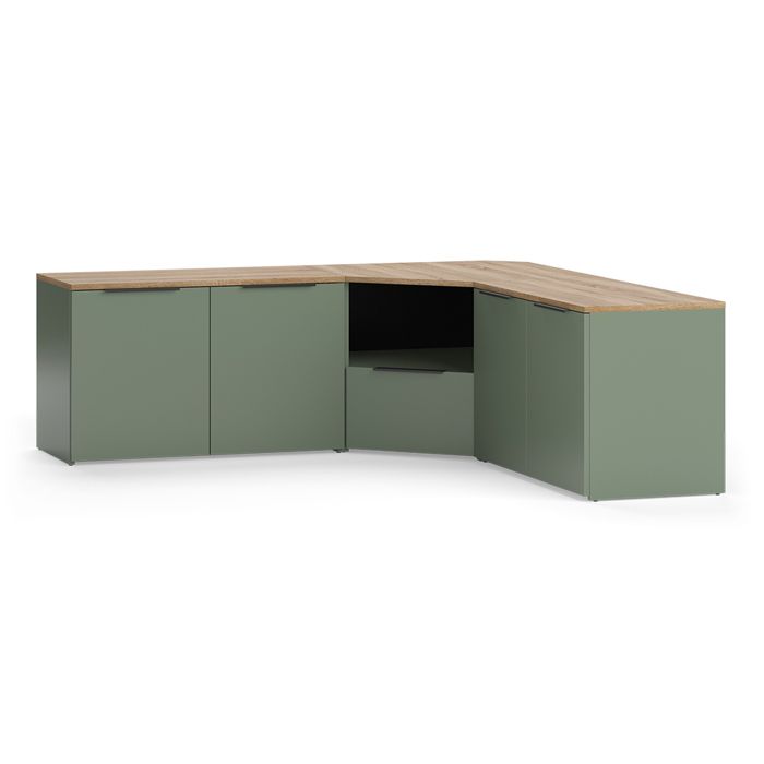 Meuble-paroi Wido 3 parties Vert Vicco 58552 Meuble-paroi Wido 3 parties Vert Vicco 58552