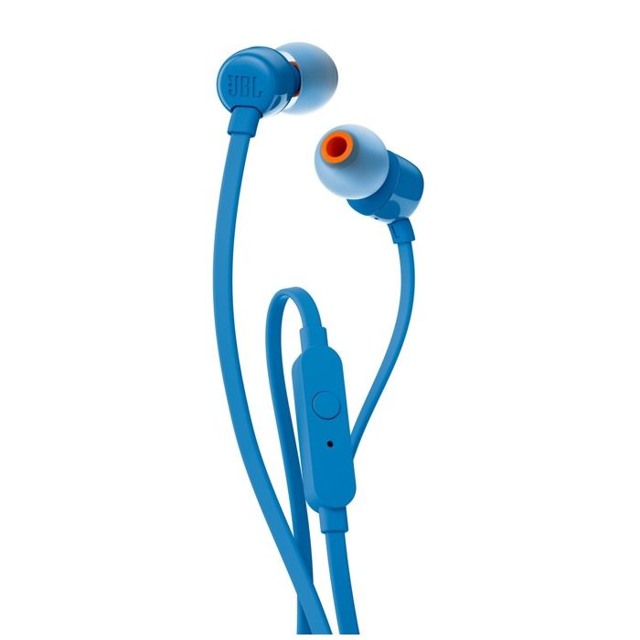 Écouteurs intra-auriculaires - JBL - Tune 160 - Filaire - Câble plat anti-nœud - Microphone intégré