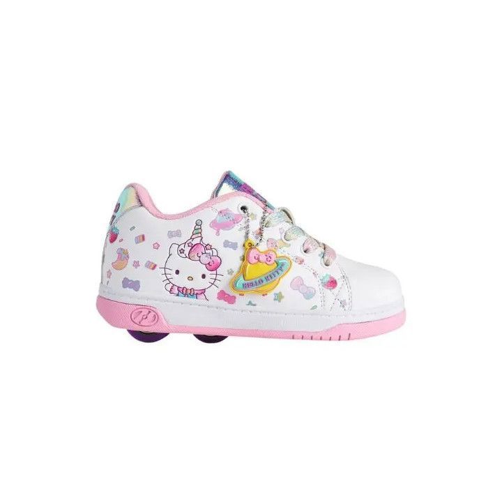 HEELYS x HELLO KITTY Chaussure à roulettes Split X2 HKC (HE01529100) Blanc Rose - Chaussures à roulettes Heelys HEELYS x HELLO KITTY Chaussure à roulettes Split X2 HKC (HE01529100) Blanc Rose - Chaussures à roulettes Heelys