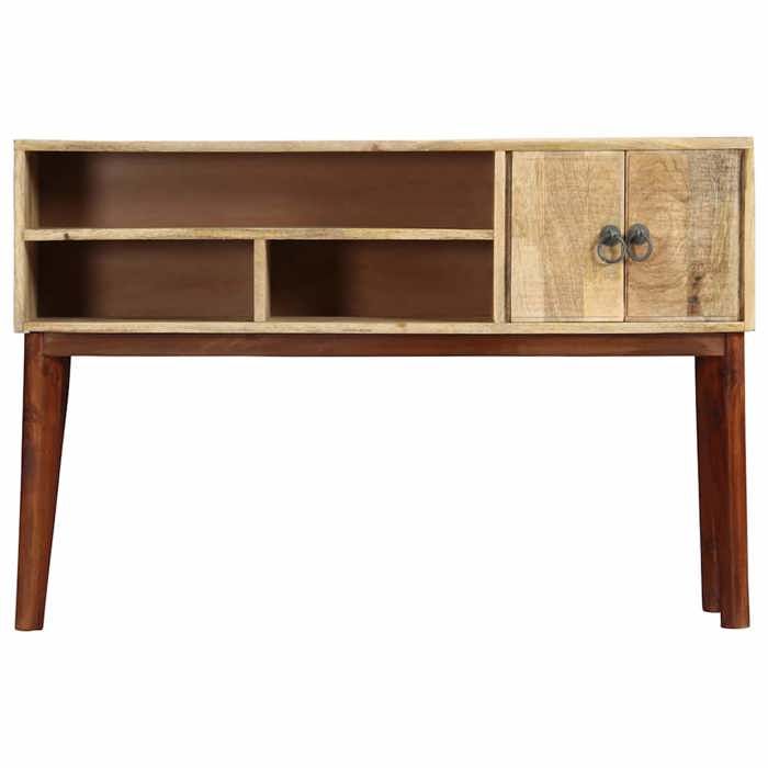 NEW Bout de Canapé MEUBLE dEntrée - UU - Table console - 115x30x76 cm Bois de manguier massif brut FR_63661