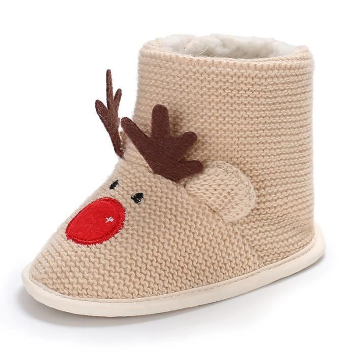 Nid D Ange Bebe LACOFIA Chausson Enfant Filles Chaussures
