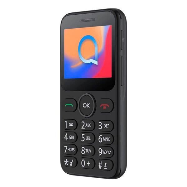 Téléphone portable classique Alcatel 3085 - Blanc - Appareil photo 1,3 MP - Format sans coque