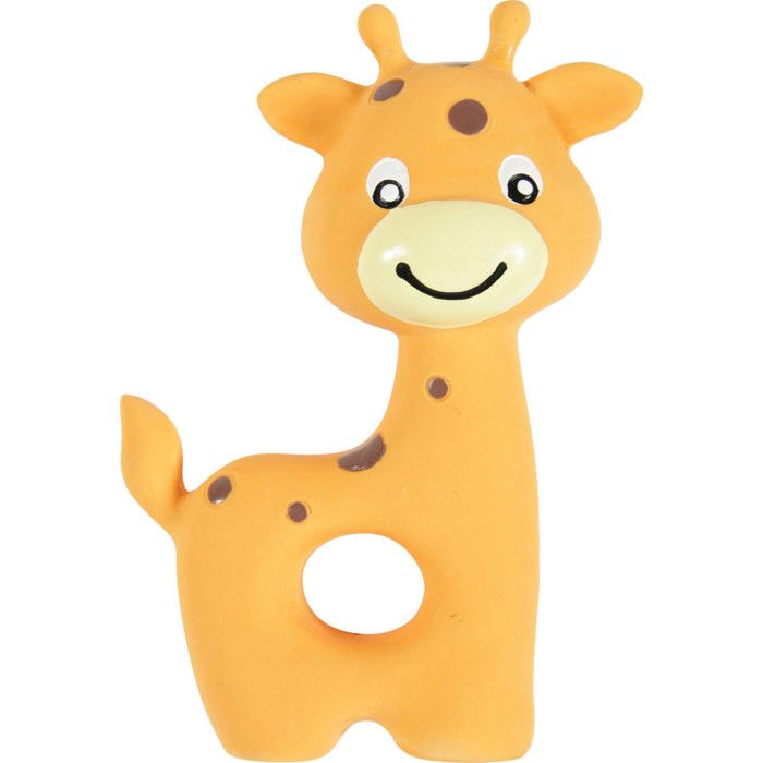 Comparer les prix de Jouet en latex PUPPY Girafe. 10 cm. pour chiots.