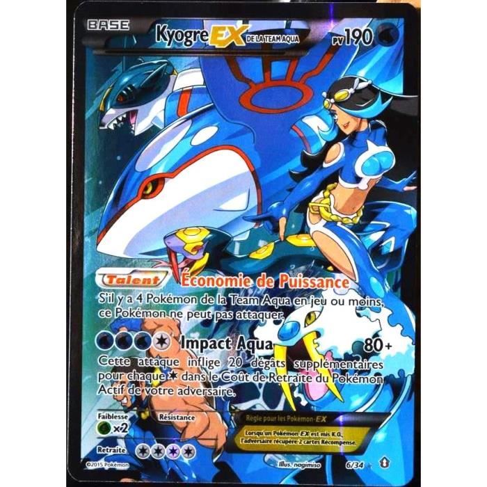 Carvanha Reverse XY- : Double Danger 20//34 Carte Pokemon Neuve Française