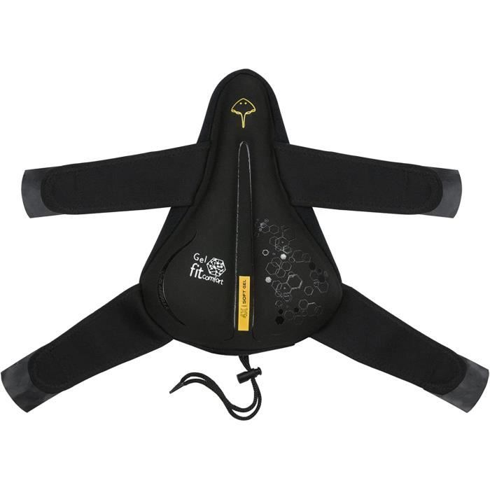 Housse De Selle Vélo Rembourrée Gel 3D - Confort Anti-douleur - Siège Cyclisme Rembourré