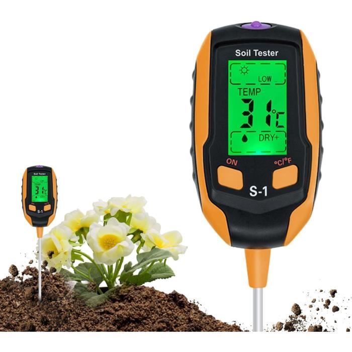Testeur De Plantes Testeur De Sol 3 En 1, Mètre De Plante À Sonde