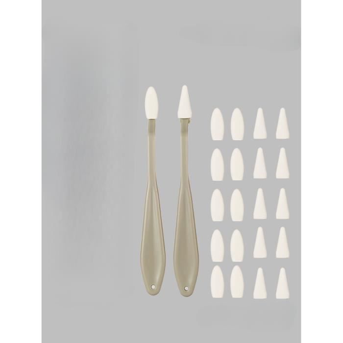 Lot De 3 Gommes En Acier Inoxydable Pour Dessin Technique - Efface-esquisse, Efface-traces