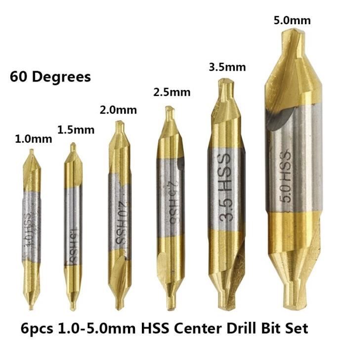 Jeu De 22 Forets à Clé HSS (tailles Métriques) - Pour Le Travail Des Métaux, 4/5/6/8 Mm, Garantie 3 Ans