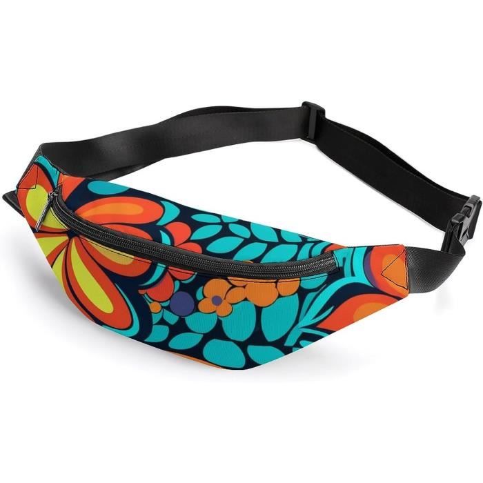 Sac Banane Imperméable Unisexe Dokeno - Portable En Bandoulière Ou Ceinture - Poche Casque Et Compartiments Multiples - Randonnée, Vélo, Course