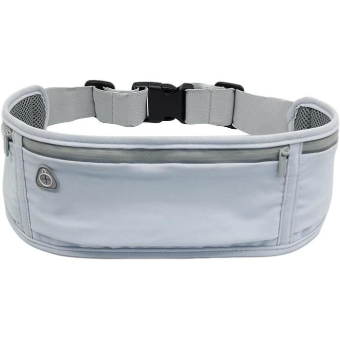 Ceinture De Course Sporteer Every Day - Pack Taille Extensible Noir - Unisexe - Poche Zip