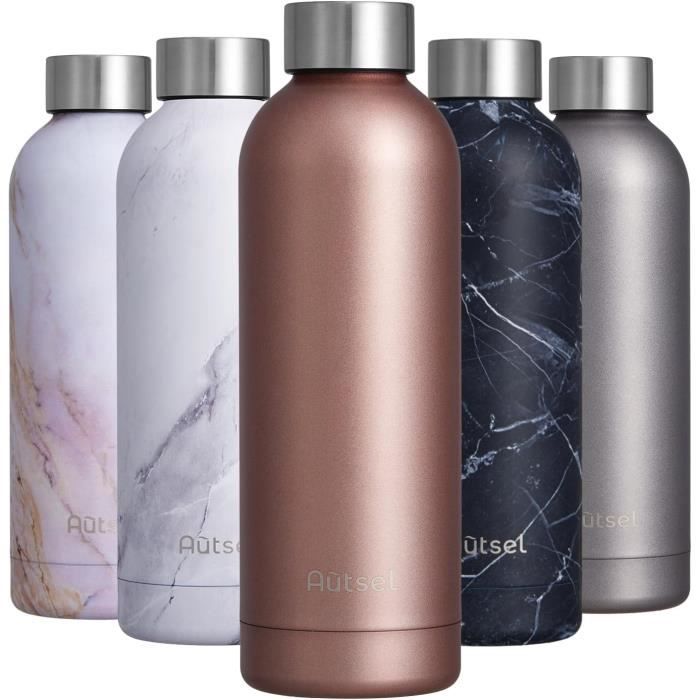 Bouteille Isotherme - 570Ml - Double Paroi Gourde Avec Infuseur