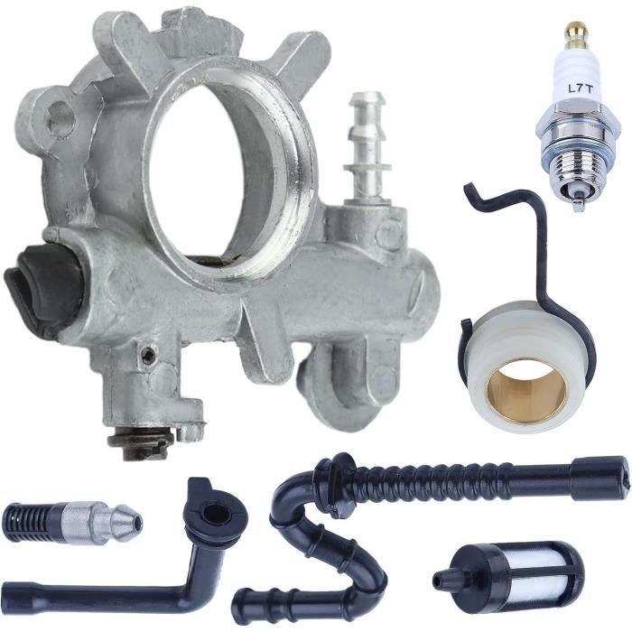 Pompe à huile Vers de verrouillage Huile de carburant Kit de ligne de filtrage de pétrole Ajustement pour STIHL 034 036 MS360 With