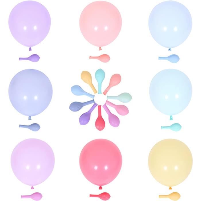 Lot De 100 Ballons Pastel De 30,5 Cm - En Latex Coloré - Pour