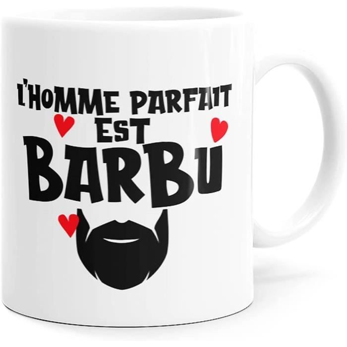 Humour Barbu Parfait Tasse Message Drôle Amour. Idée Cadeau