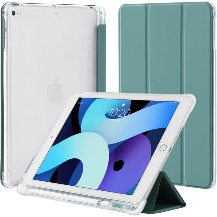 Coque pour iPad 9,7 Pouces 6e-5e génération-2018-2017,Compatible avec iPad  Air 1-Air 2, Étui de Protection Léger avec Porte-Cr[1054] - Cdiscount  Informatique