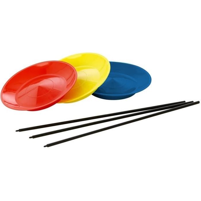 Assiette de jonglerie + bâton PVC Tremblay
