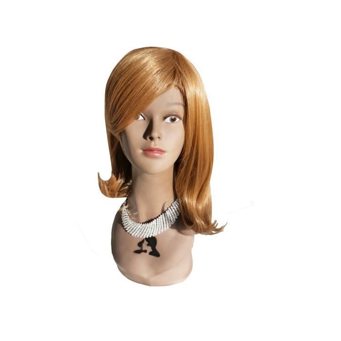perruque blond foncé