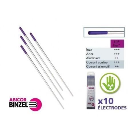 Etui De 10 lectrodes Tungst ne Lilas E3 D1 6 L150 ABICOR BINZEL etui-de-10-lectrodes-tungst-ne-lilas-e3-d1-6-l150-abicor-binzel