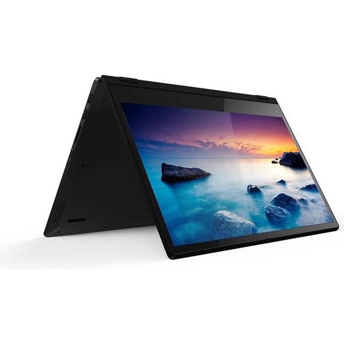 Vente PC Portable Lenovo Ideapad C340-14IWL Convertible 14" Tactile Full HD Noir (Intel Core i5, 4 Go de RAM, SSD 128 Go, Intel HD Graphics, Windows 1 pas cher Vente PC Portable Lenovo Ideapad C340-14IWL Convertible 14" Tactile Full HD Noir (Intel Core i5, 4 Go de RAM, SSD 128 Go, Intel HD Graphics, Windows 1 pas cher