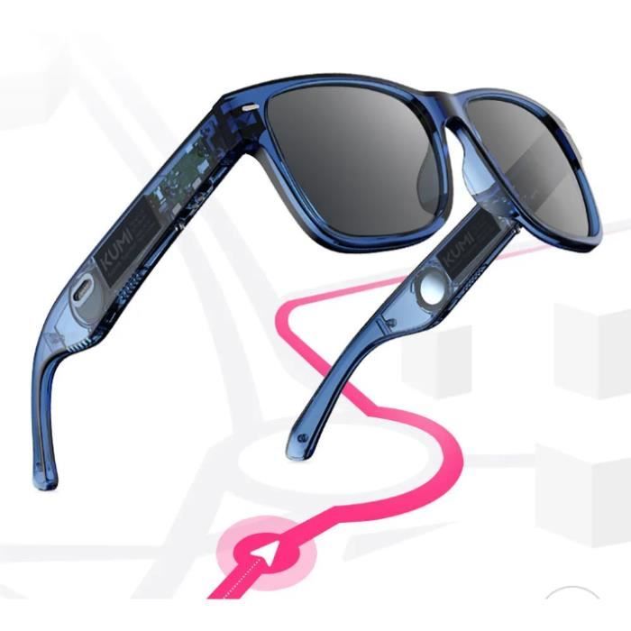 META V1 : Lunette connectée Smart glasses Thecnologie (KUMI)