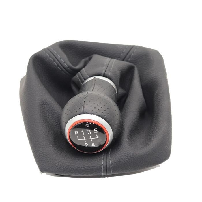 Pommeau + Soufflet De Levier De Vitesse Pour SKODA OCTAVIA II (à Partir De 2004) - Neuf
