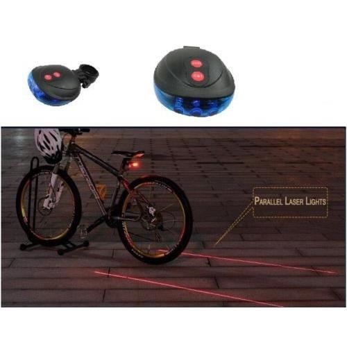 Feux Arrière De Vélo - Non Spécifié - LED Laser - Étanche - Rouge
