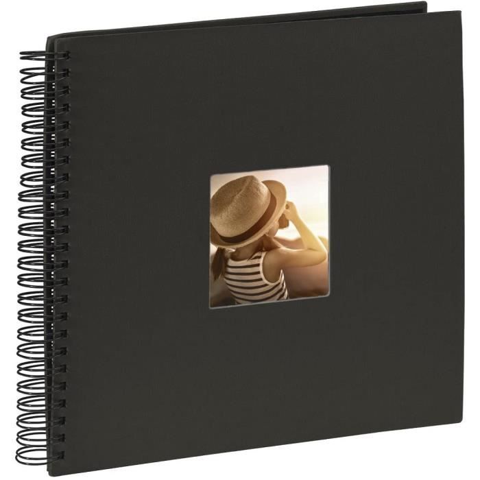 Album Photo "Fine Art" (format 36 x 32 cm,50 pages noires,à spirale